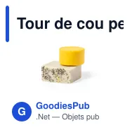 Tour de cou personnalisable avec logo pour entreprises - Miniature 2