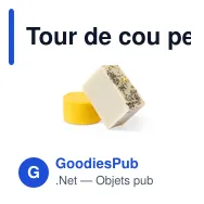 Tour de cou personnalisable avec logo pour entreprises - Miniature 3
