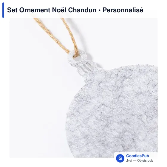 Set Ornement Noël Chandun - Image 3