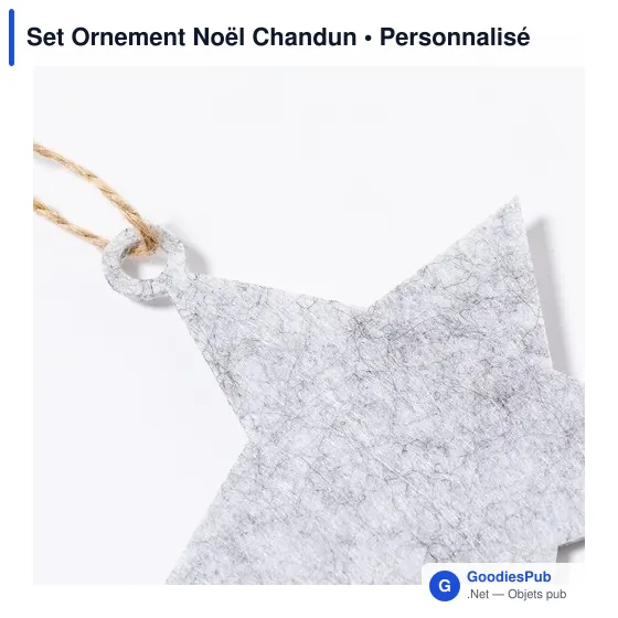 Set Ornement Noël Chandun - Image 4