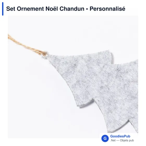 Set Ornement Noël Chandun - Image 5