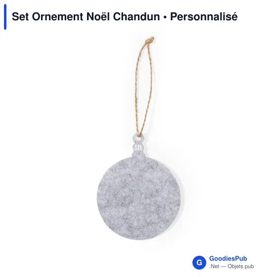 Set Ornement Noël Chandun - Image 6