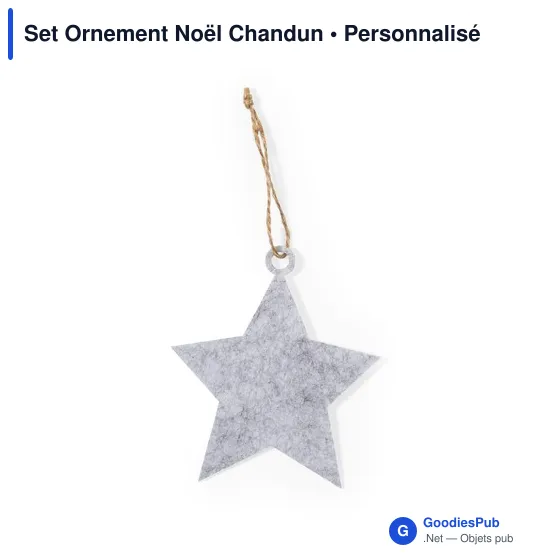 Set Ornement Noël Chandun - Image 7