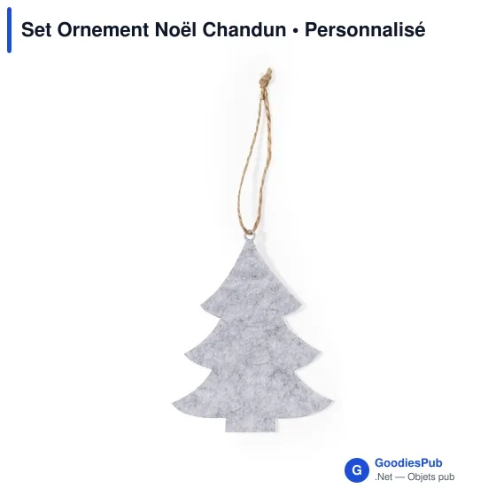 Set Ornement Noël Chandun - Image 8