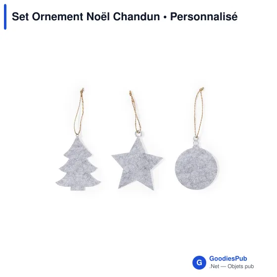 Set Ornement Noël Chandun - Image 10