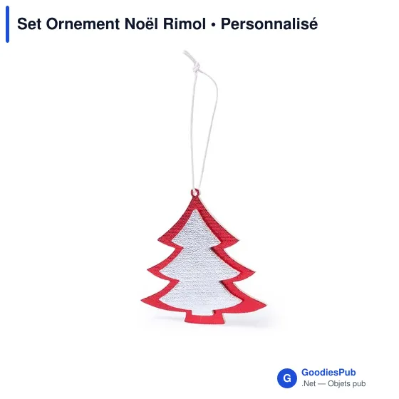 Set Ornement Noël Rimol - Image 2