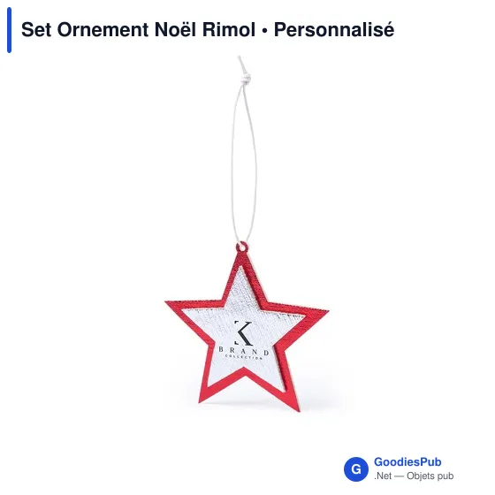 Set Ornement Noël Rimol - Image 3