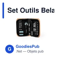 Set Outils Belamy - Miniature 2