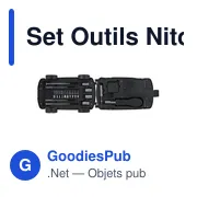 Set Outils Niton - Miniature 2