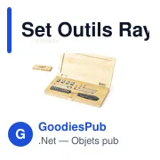 Set Outils personnalisable Raylok avec logo pour entreprises - Miniature 1