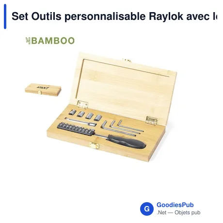 Set Outils personnalisable Raylok avec logo pour entreprises