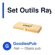 Set Outils personnalisable Raylok avec logo pour entreprises - Miniature 4