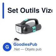 Set Outils Vizcaya - Miniature 1