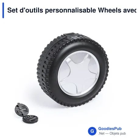 Set d'outils personnalisable Wheels avec logo