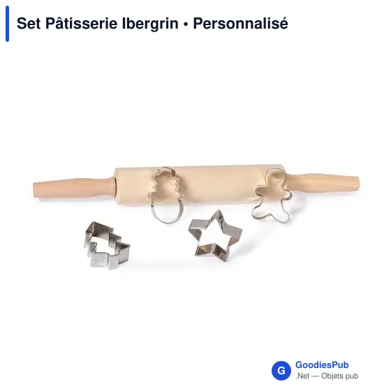 Set de pâtisserie personnalisable avec logo - Ibergrin - Image 2