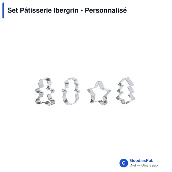 Set de pâtisserie personnalisable avec logo - Ibergrin - Image 3
