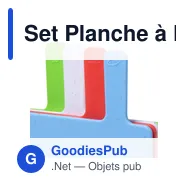 Set Planche à Découper Miquelson - Miniature 5