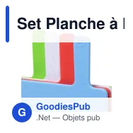 Set Planche à Découper Miquelson - Miniature 6