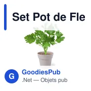 Set de Pots de Fleurs Personnalisables avec Logo - Nertel - Miniature 3