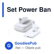 Set Power Bank Cody - Miniature 1