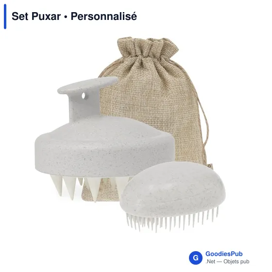 Set de soin personnel Puxar personnalisable avec logo - Image 1