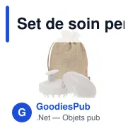 Set de soin personnel Puxar personnalisable avec logo - Miniature 6