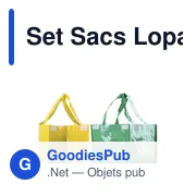 Set Sacs Lopack - Miniature 3