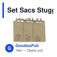 Set Sacs Stuggar - Miniature 1
