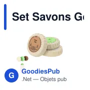 Set Savons Gorar - Miniature 1
