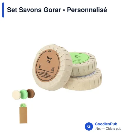 Set Savons Gorar