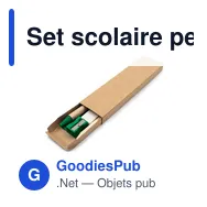 Set scolaire personnalisable avec logo - Tobias - Miniature 11