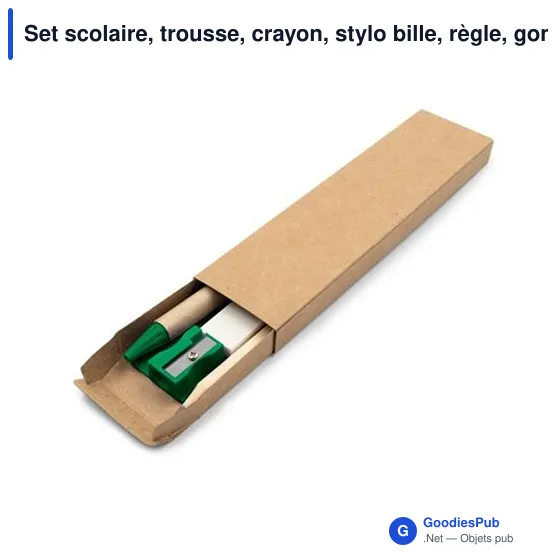 Set scolaire personnalisable avec logo - Tobias - Image 11