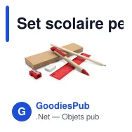 Set scolaire personnalisable avec logo - Tobias - Miniature 6