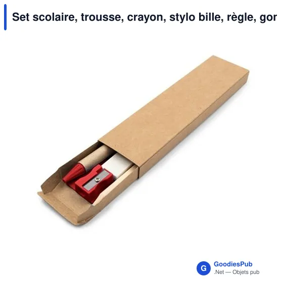 Set scolaire personnalisable avec logo - Tobias - Image 7