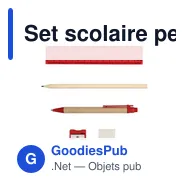 Set scolaire personnalisable avec logo - Tobias - Miniature 8