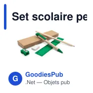Set scolaire personnalisable avec logo - Tobias - Miniature 10