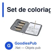 Set de coloriage personnalisable avec logo - Set Shepher - Miniature 1