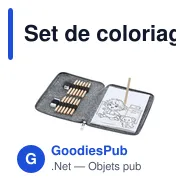 Set de coloriage personnalisable avec logo - Set Shepher - Miniature 3