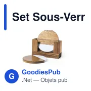 Set Sous-Verre Derrol - Miniature 1
