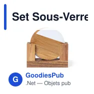 Set Sous-Verre Derrol - Miniature 5