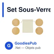 Set Sous-Verre Elmor - Miniature 2