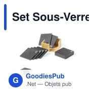 Set Sous-Verre Sanly - Miniature 1