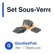 Set Sous-Verre Sanly - Miniature 3