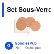 Set Sous-Verre Yagger - Miniature 3