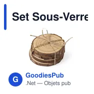 Set Sous-Verre Yantic - Miniature 1