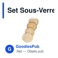 Set Sous-Verre Yantic - Miniature 2