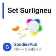 Set Surligneurs Hindal - Miniature 2