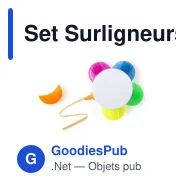 Set Surligneurs Hindal - Miniature 3