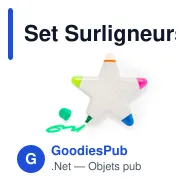 Set Surligneurs Pentar - Miniature 4