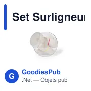 Set Surligneurs Toaren - Miniature 2